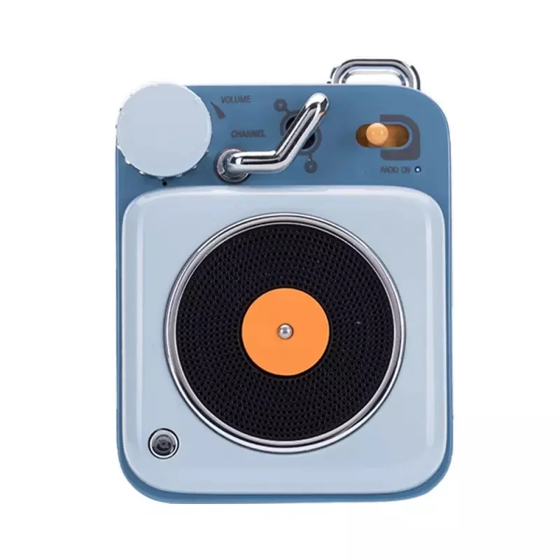 Blue Xiaomi Mijia Cat King атомный проигрыватель B612 Bluetooth Интеллектуальный Elvis аудио портативный цинковый алюминиевый динамик H30 - Цвет: Blue