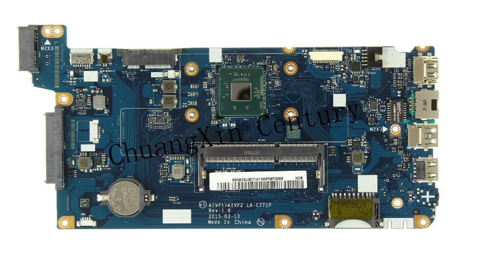 Для AIVP1/AIVP2 LA-C771P для lenovo 100-15IBY B50-10 Материнская плата ноутбука cpu N3540/N2940/N2840 DDR3 полностью протестирована