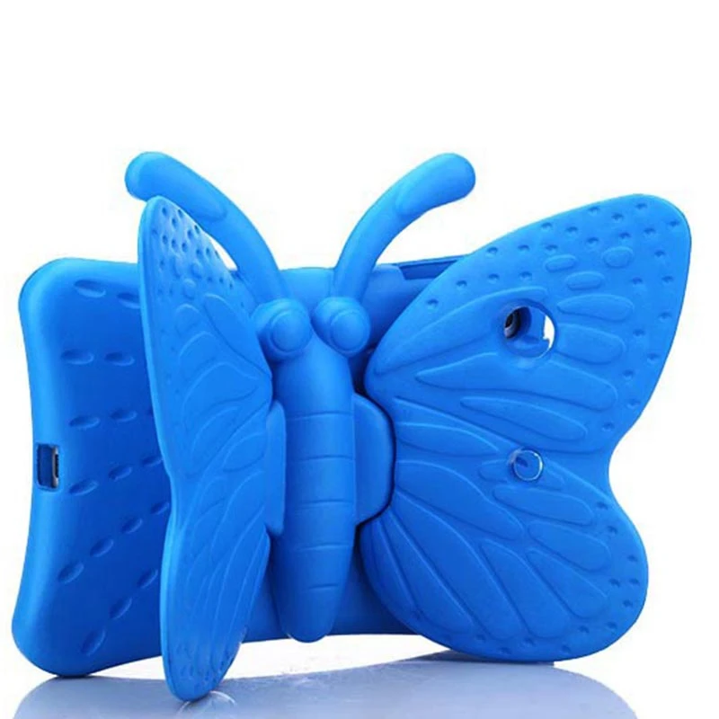 Горячая Распродажа, чехол для планшета I Pad Mini, чехол для планшета с 3D бабочкой, чехол для планшета из вспененного этиленвинилацетата, противоударный чехол s для Pad Mini 1 2 3 4