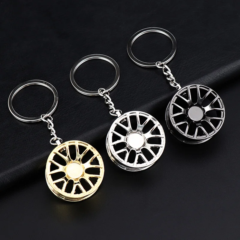 

Car Keychain Wheel Tire Styling Creative Car Key Ring Auto Car Key Chain Keyring For BMW Audi Honda Ford New