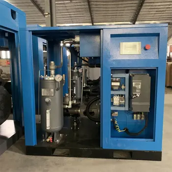 

150PSI German Technology/Ce ISO9001 Gc Approved Save Power 40% Industrial AC Stationary Oil Free Rotary Screw Air Compressor