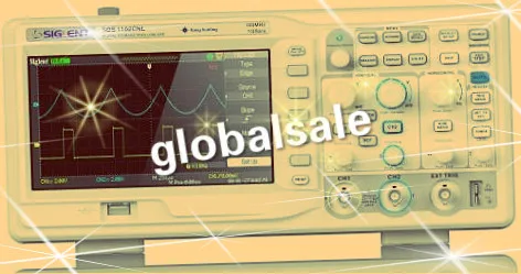 Цифровой осциллограф Siglent SDS1102CNL 100 МГц 2Ch 1GS/s USB 110-240 в 7 &quotTFT LCD | Инструменты