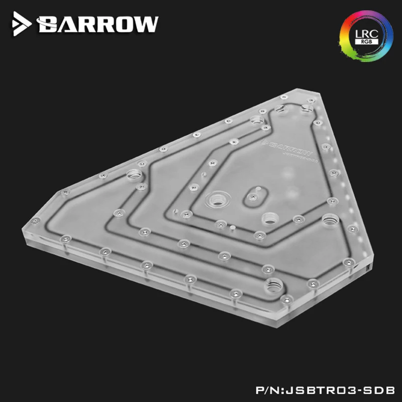 Курган JSBTR03-SDB водного Панели для JONSBO TR03 чехол для Intel Процессор воды блок для высоких и низких лучей и одиночного GPU здания - Цвет лезвия: JSBTR03SDB