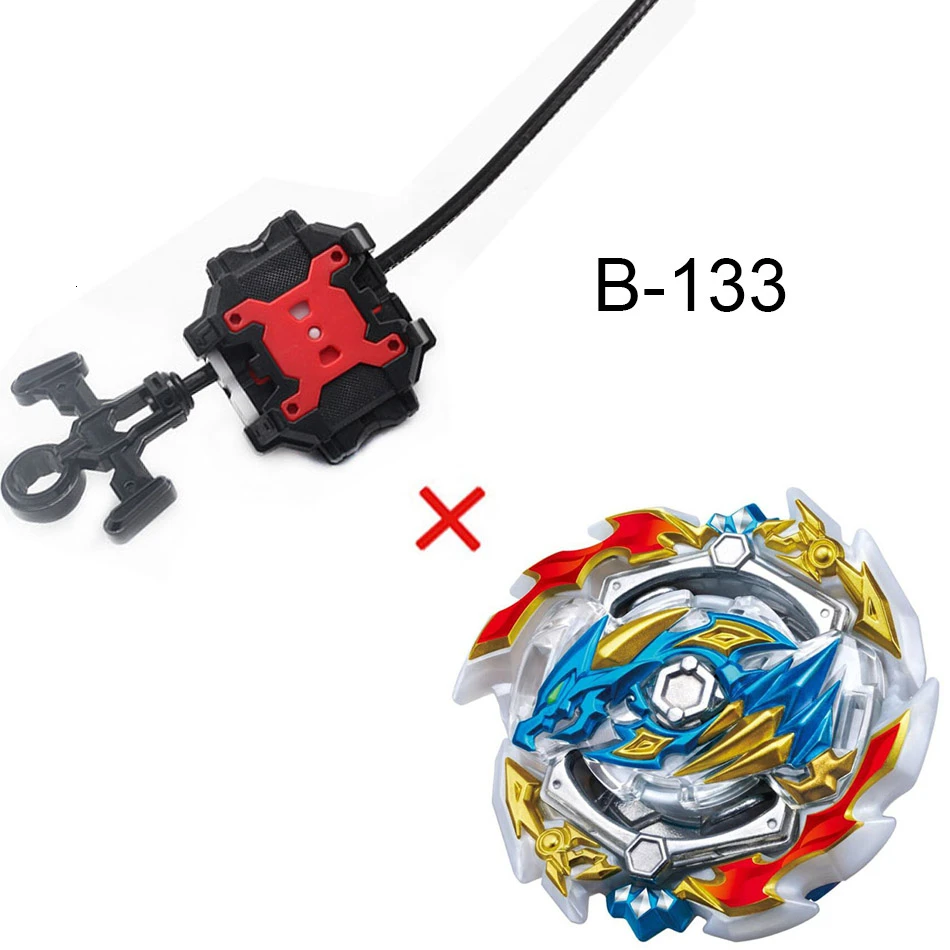 Beyblade Burst с Beyblade Launcher Bayblade Toupie Металл Бог волчок Bey Blade игрушка рождественские подарки для детей - Цвет: B-133