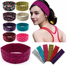1 шт., разноцветная впитывающая повязка унисекс для йоги, пота, повязки для волос, повязки для велоспорта, повязки для головы, спортивные аксессуары для бега на открытом воздухе
