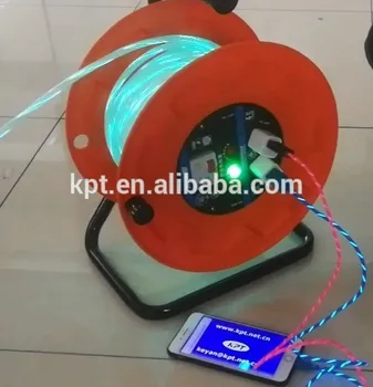 

2019 EL/LED Glowing light up Multi electric extention Power cord Plug