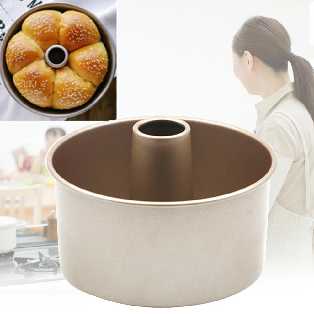 Tool Bake Removable Bottom Practical Hand DIY Quick Release Healthy Ant Gravity Nonstick Easily Clean Cake Mould Round Durable - Цвет: 21x21x8cm