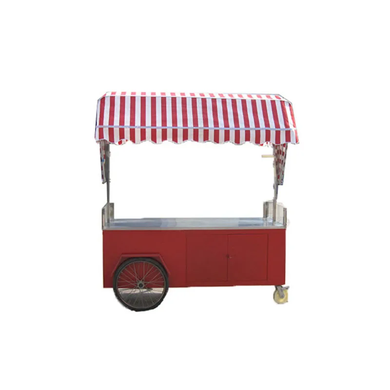 Коммерческая компактная кофейная еда тележка для продажи попкорна | Бытовая