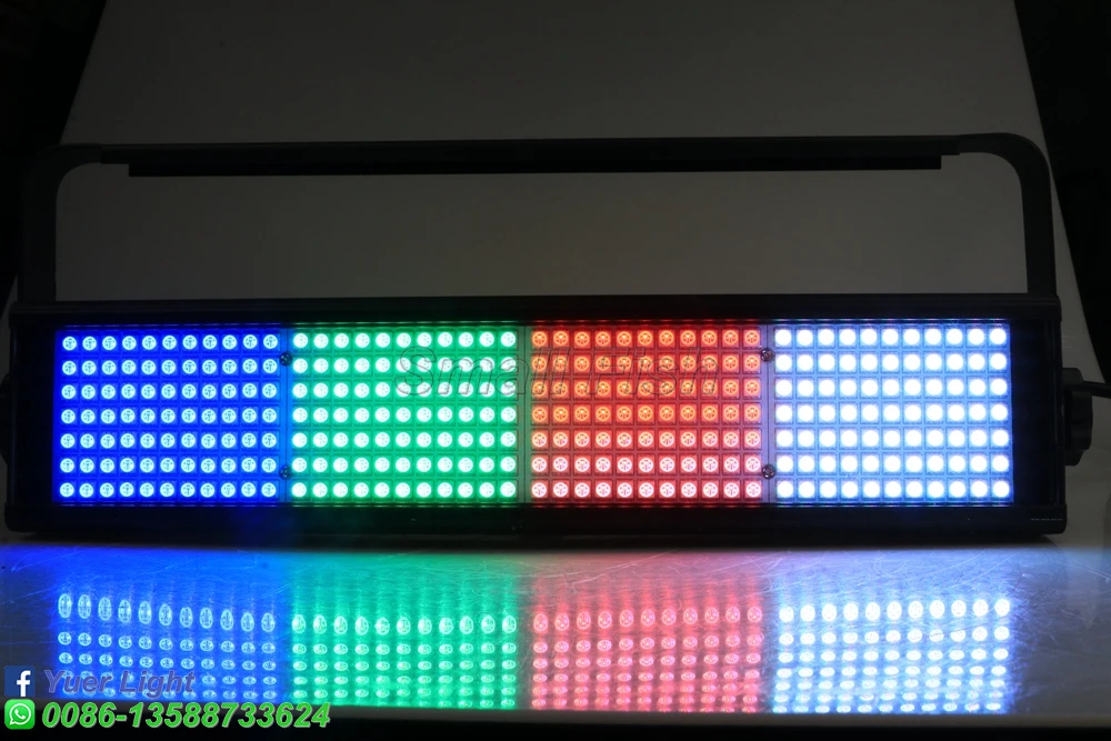 4 шт./лот Профессиональный 100 Вт светодиодный RGB 3в1 вспышка света Звук Активированный для клубной дискотеки вечерние DJ KTV бег лошадь эффект огни