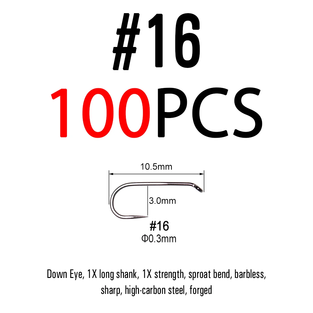 25 Hameçons Mustad 92608 Inox Taille 1/0 – Pour Mouches De Pêche