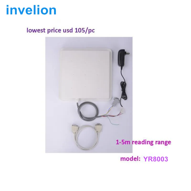 

vehicle car windshield UHF tag long rage rfid reader with rs232 TTL Uart Wiegand26 interface for automatic open barrier gate