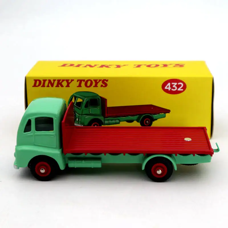 Atlas Dinky toys 432 Guy Warrior Плоская тележка коллекция моделей литья под