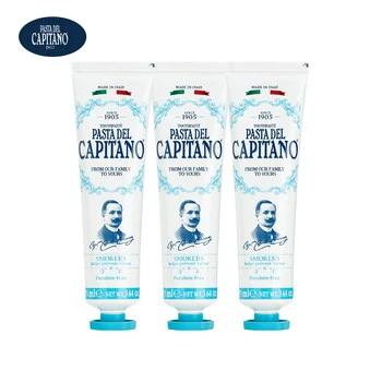 

PASTA DEL CAPITANO Whitening Teeth Toothpaste Stain Removal Whitening Mousse Cleaning Oral Care teeth Fresh Breath toothpaste*3