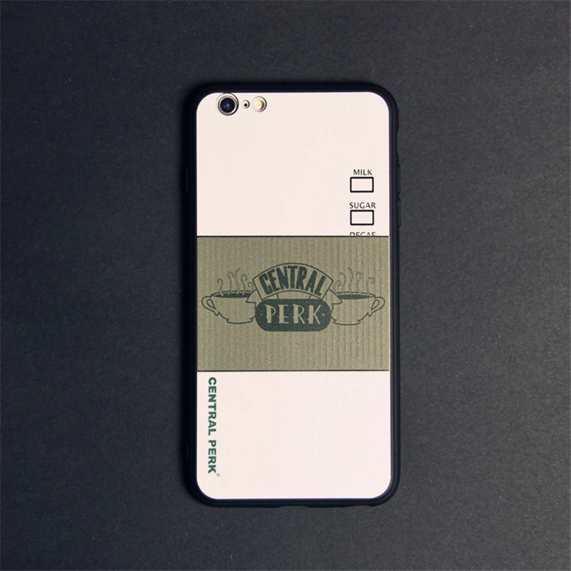 ТВ Шоу друзья Central perk чашка кофе мягкий чехол для мобильного телефона iPhone 6S/XS MAX/7
