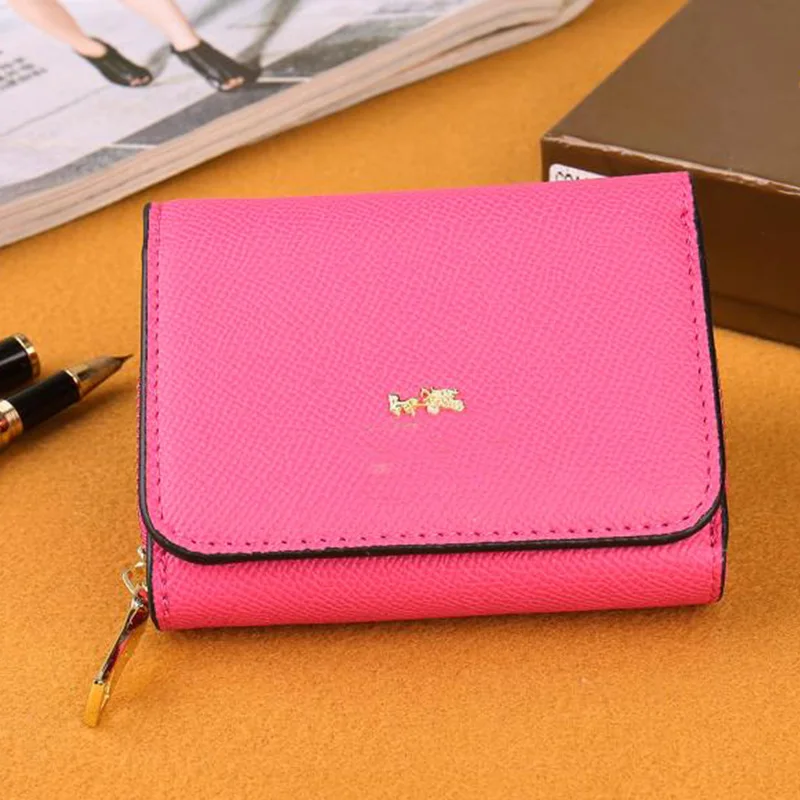 

SHUNRUYAN Brand Design New Short Wallet Women Wallets Hasp Female Money Coin Purse Card Package
