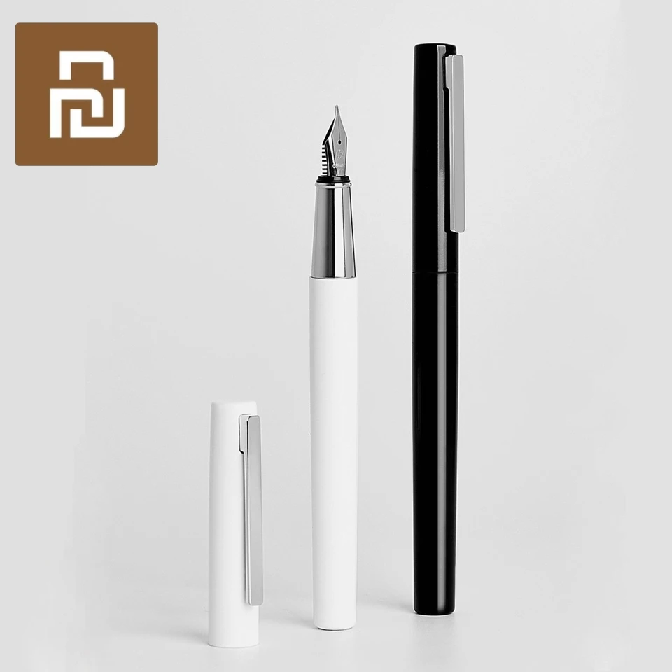 Youpin kaco BRIO черная/белая перьевая ручка с сумкой для хранения чернил футляр