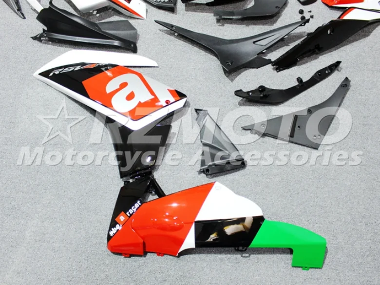 Литьевая Форма ABS Обтекатели комплект подходит для Aprilia RSV4 1000 2009- 09 10 11 12 13 14 на заказ оранжевый серебристый