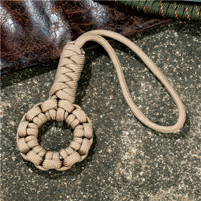 Multifunction 7-core Umbrella Rope Weaving Keychain Lanyard paracord Rope Knitting  Anti-lost ring buckle Car Keyring