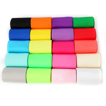 

Mixed 20Colors/Set 5yard/Roll 25mm/38mm/75mm Plain Grosgrain Ribbon Fabric for Gift Wrapping DIY Sewing 100yards,1Yc6342