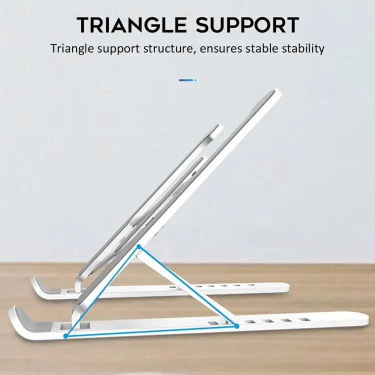 Adjustable Portable Tablet Laptop Desk Holder Stand Folding for MacBook/ HP/ Samsung