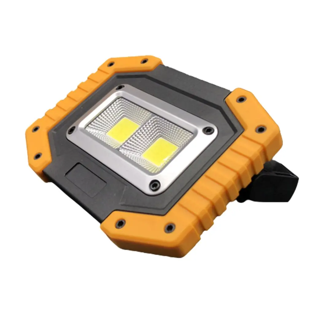 

COB outdoor lighting floodlight highlight Long endurance Bright lamp bead Aluminum Waterproof Outdoor camping Work lamp