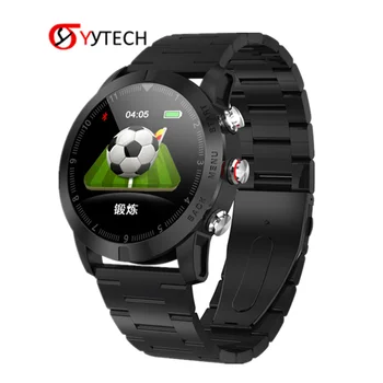 

SYYTECH Metal Band Smart Watch Heart Rate Monitoring IP68 Waterproof S10 Smart Bracelet Phone for Android IOS