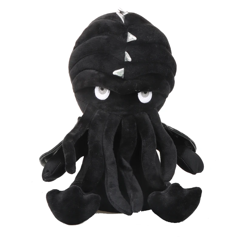 35cm Cthulhu Plush Toy Soft Stuffed Animal Black Doll Devil Toys Fashion Trendy Dolls Kids Birthday Christmas Gift | Игрушки и хобби