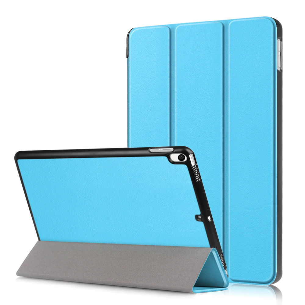 

Tablet Case For Apple iPad Air 3 2019 iPad Pro 10.5 TPU 3 layers folded Wake up function