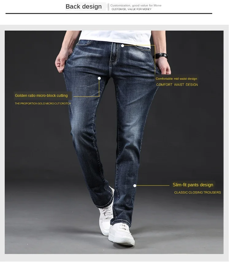 Calça Jeans Masculina Skinny Original Slim Qualidade Linha Gold