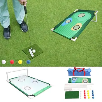 

Golf Practice Net Folding Portable Green Nylon Beginners Outdoor Travel Golf Training Net Indoor Lawn Golf Chipping Net