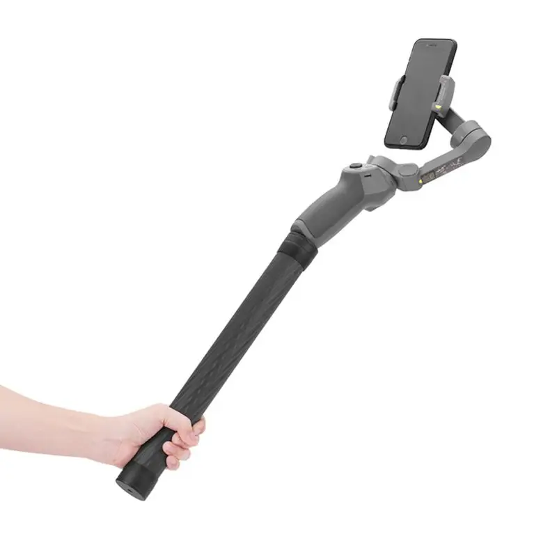 Карбоновое волокно полюс бар удлинитель палка для DJI Osmo Mobile 3/2/Zhiyun/Ronin S Q84A
