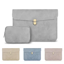 Мягкий чехол из искусственной кожи для ноутбука Macbook Air Pro 12 13,3 14 дюймов, сумка для ноутбука, чехол для планшета Xiami hp DELL lenovo