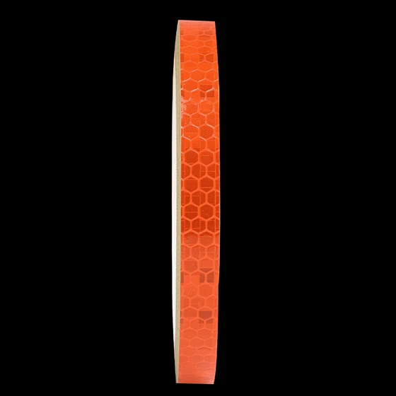 Orange-red WEST BIKING светоотражающие наклейки для велосипеда, мотоцикла, велоспорта, защитные колеса, светоотражающие ленты, флуоресцентные MTB Аксессуары для велосипеда - Цвет: Orange-red