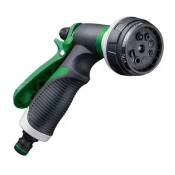 

Garden Water Gun Hose Nozzle Mutifunctional Household Car Washing Yard 8 Pattern Water Sprayer Pipe Tube Nozzle Sprinkle Tools