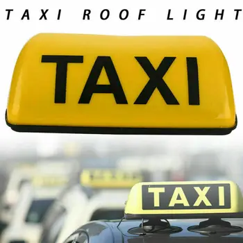 

Universal Taxi Schild Dachplatte Dachschild gelbe Lampe Licht TAXI beleuchten LED Taxi Cab Roof Light