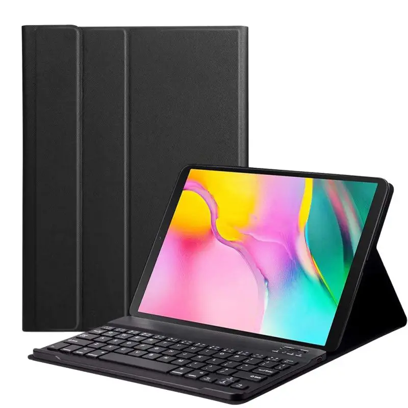 Кожаный чехол-клавиатура с Bluetooth клавиатурой для samsung Galaxy Tab S5E SM-T720 SM-T725, съемные клавиатуры с подсветкой