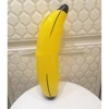 Easy Inflated With Mouth Lovely Inflatable Banana PVC Blow Up Pool Water Beach 66cm Party Cute Shape Children Kids Toy 1