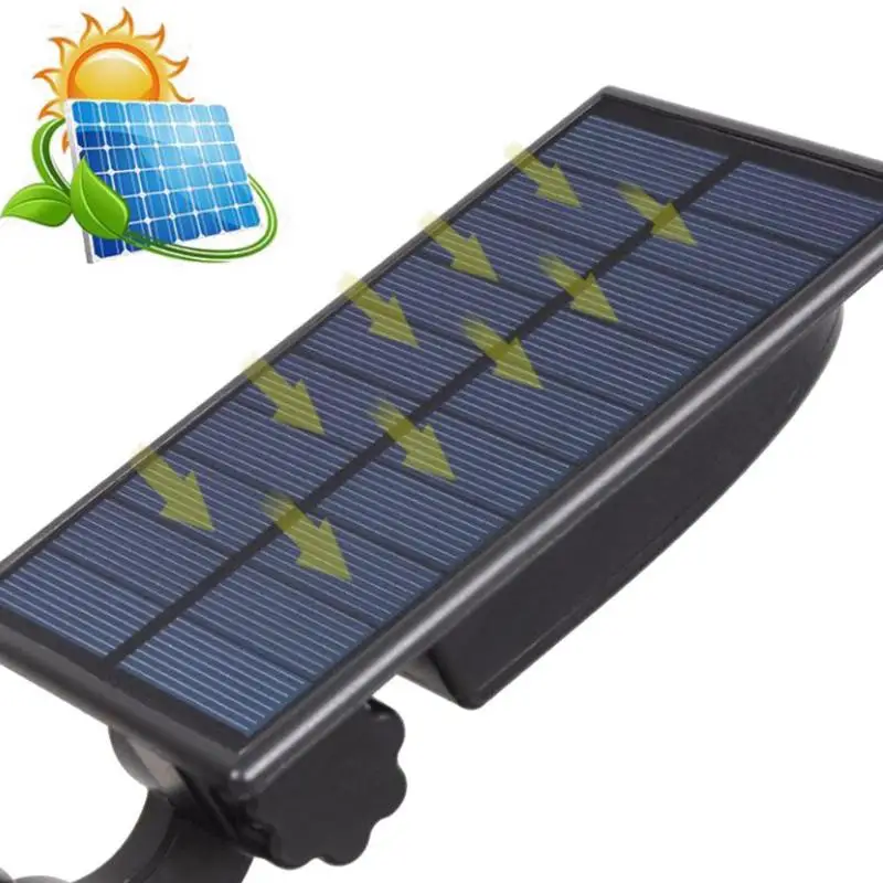 3W 50LED водонепроницаемый Солнечный газон лампа Спайк открытый садовый путь Декор огни