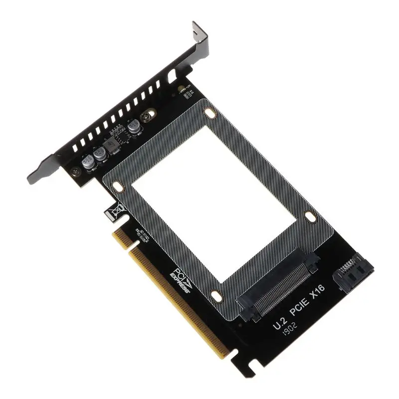 PCI-E Riser 3,0 4X X16 to U.2 SFF-8639 адаптер NVMe PCIe SSD PCI-e to U2 карта M.2 NGFF 2,5 'SSD to PCI-EX16 Intel