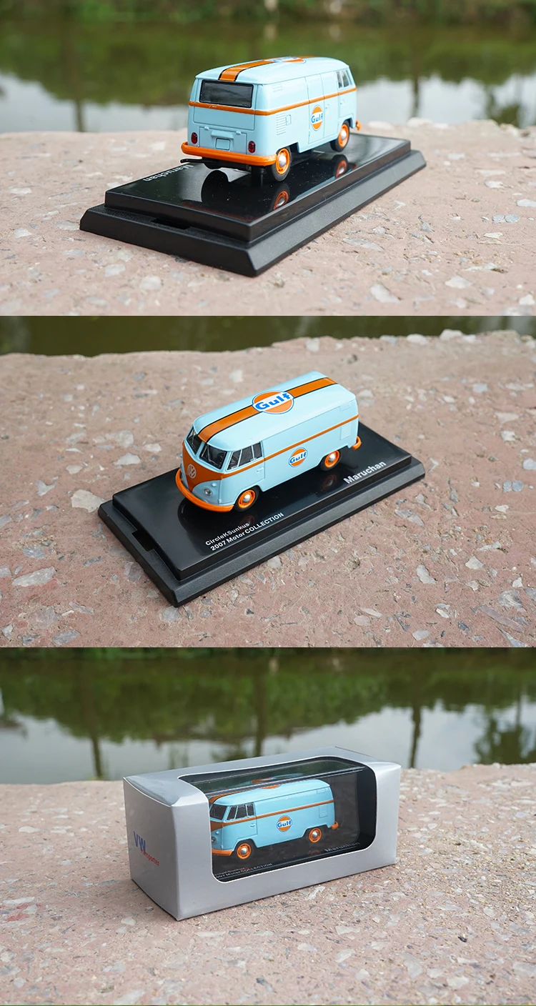 High Meticulous 1:64 VW T1 Van Cargo bus Alloy Model Car Static Metal Model Vehicles For Collectibles Gift