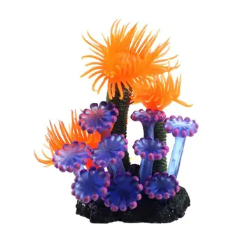

CSS fish aquarium decorations Home Soft Artificial Resin Coral Fish Tank Aquarium Lovely Decoration