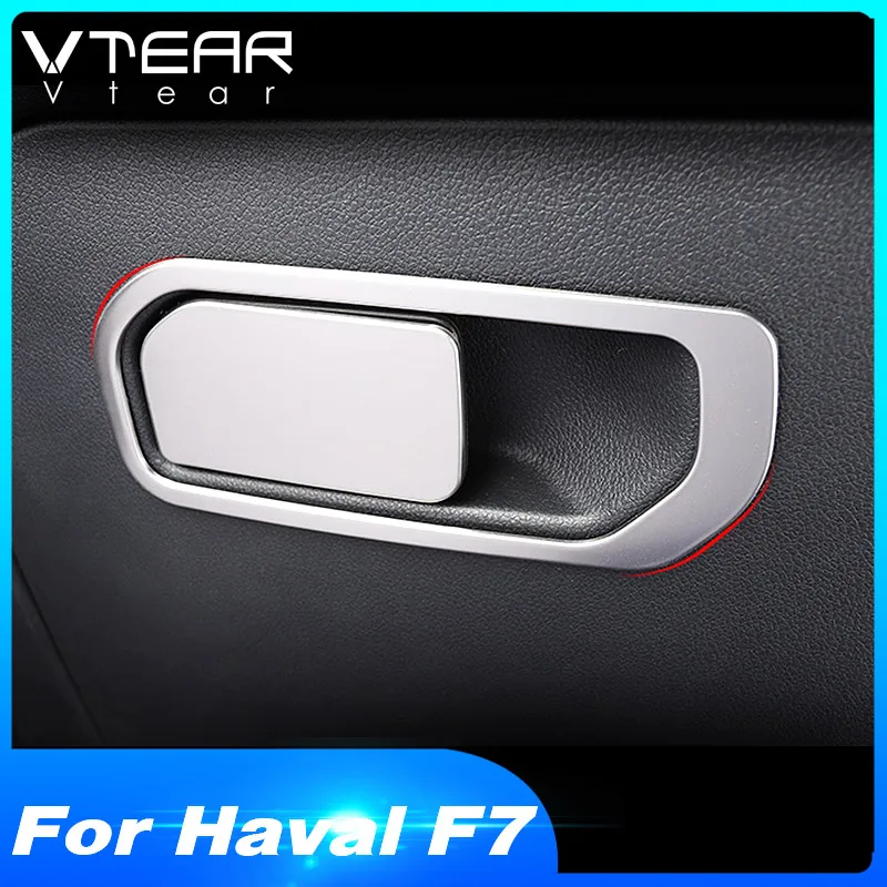 Vtear для Хавейл Ф7 Haval F7 F7X перчаточный ящик автомобильные блестки крышка ручки