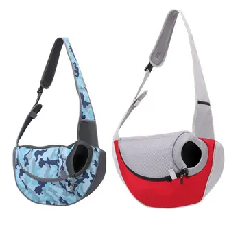 

Pet Puppy Shoulder Bag Outdoor Travel Pouch Mesh Handbag for Home Pets Cat Puppy Shipping Carrier Bag Breathable Tote Pouch