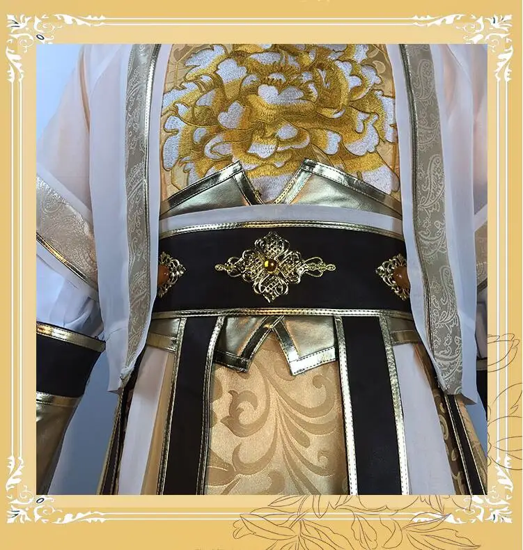 New Arrival Mo Dao Zu Shi Cosplay JIN LING Grandmaster of Demonic Cultivation Costume Full Set Cosplay Prop Wig Shoes Cloths