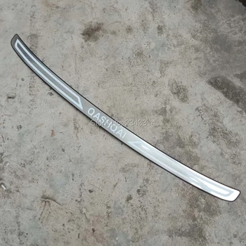 

For Nissan Qashqai J11 2016 2017 Car styling Stainless Steel Cover Auto Rear Bumper Protector Door Sill Trunk Pedal Trim Sticker