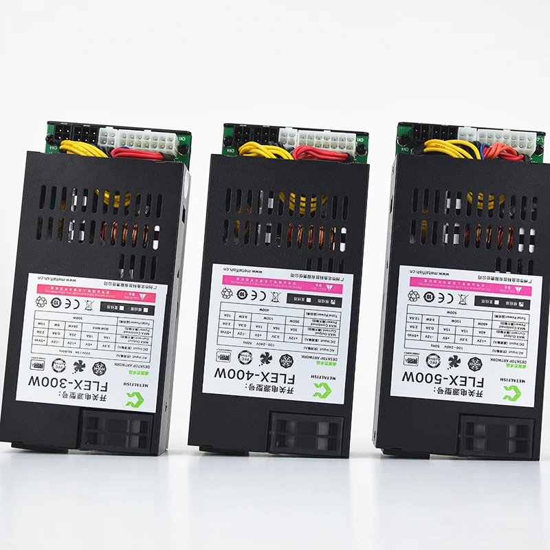 Fonte de Alimentação w para Itx Pfc para Sistema Metalfish Flex Modular 400 Flex-atx 300 pc Pequeno 1u Computador Ativa Pos Aio 500 w Psu - Imagem 5