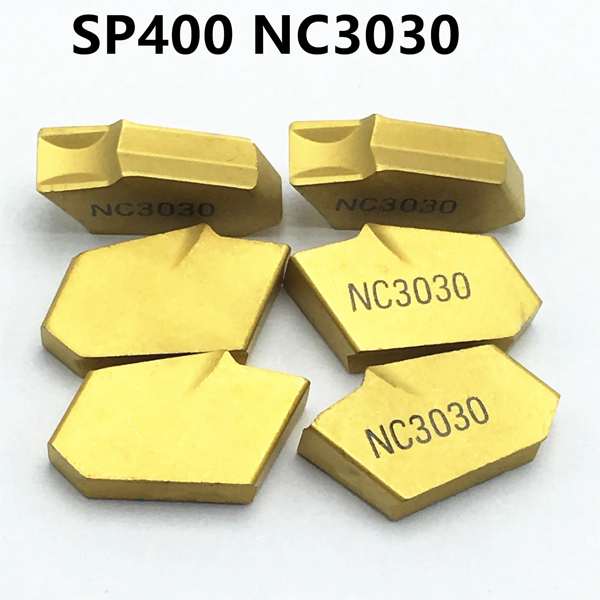 

20pcs SP400 NC3030 slotted carbide blade turning tool cutting and grooving tool segmentation SP400