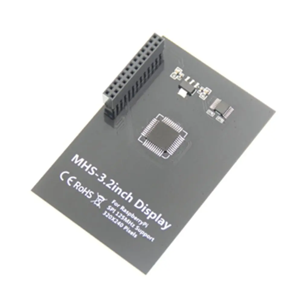 3,2 дюймовый MHS TFT GPIO ЖК-дисплей с поддержкой сенсорной панели 125 МГц SPI вход для Raspberry Pi
