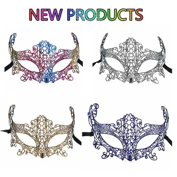 

Charming Women Lace Eye Mask Foxes Decoration Halloween Venetian Costumes Carnival Lace Mask For Female