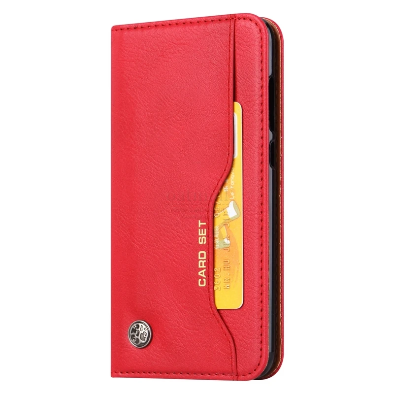 Роскошный винтажный замшевый кожаный флип-чехол для huawei Honor 9 lite 20S 20 Чехол-кошелек с подставкой для карт Магнитный чехол-книжка Классический чехол для телефона - Цвет: Red